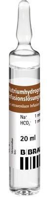 NATRIUMHYDROGENCARBONAT B.Braun 8,4% Glas