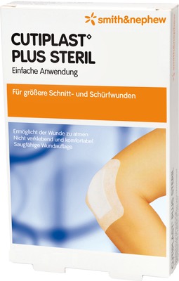 CUTIPLAST Plus steril 5x7 cm Verband