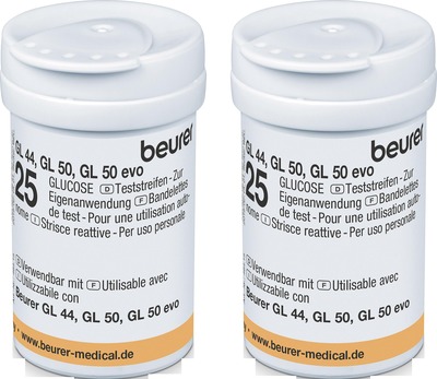 BEURER GL44/GL50 Blutzucker-Teststreifen