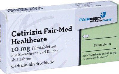 Cetirizin Fair-Med Healthcare 10mg