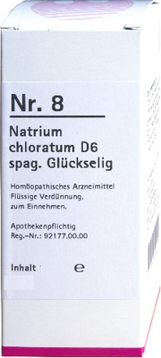 NR.8 Natrium chloratum D 6 spag.Glückselig