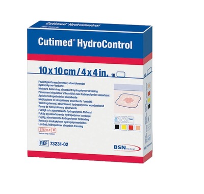 CUTIMED HydroControl Kompr.10x10 cm