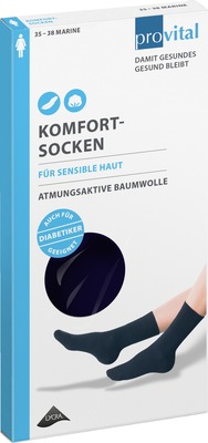 PROVITAL Komfortsocken women Gr.39-42 marine