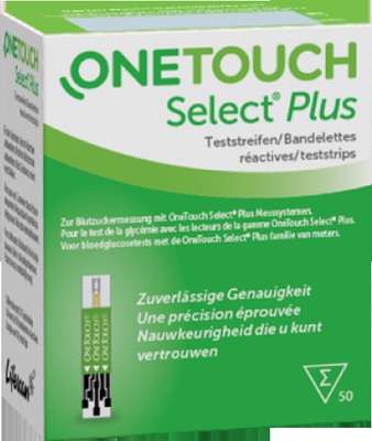 ONE TOUCH Select Plus Blutzucker Teststreifen