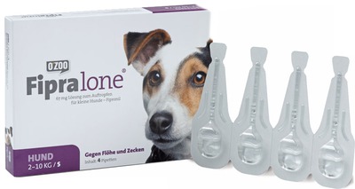 Fipralone 67mg Lösung zum Auftropfen für kleine Hunde