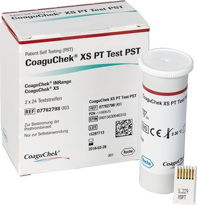 COAGUCHEK XS PT Test PST