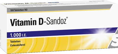 Vitamin D Sandoz 1000 Ie Tabletten
