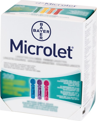 MICROLET Lanzetten farbig