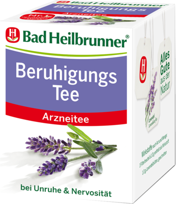 Bad Heilbrunner Beruhigungstee mit Lavendelblüten