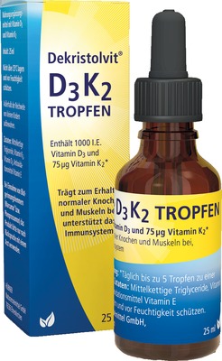 Vitamin D3 K2 öl Metabolics Vitamin D3 And K2 Oil 100ml