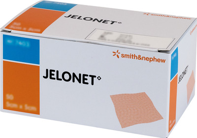 JELONET Paraffingaze 5x5 cm steril Peelpack