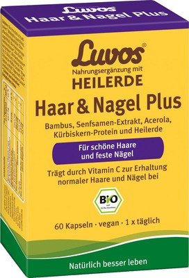 LUVOS Heilerde Bio Haar & Nagel Plus Kapseln