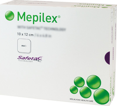 MEPILEX 10x12 cm Schaumverband