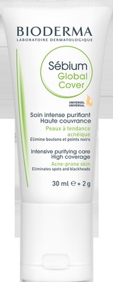Bioderma Sebium Global Cover Creme 30 Ml+2 G