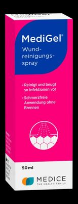 MediGel Wundreinigungsspray zum Säubern von Wunden