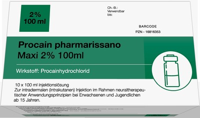 Procain pharmarissano maxi 2% 100ml