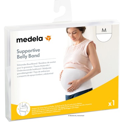 medela Bauchband Weiß Größe M